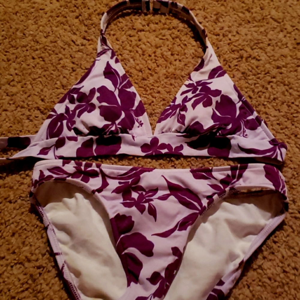 Two piece swim suit